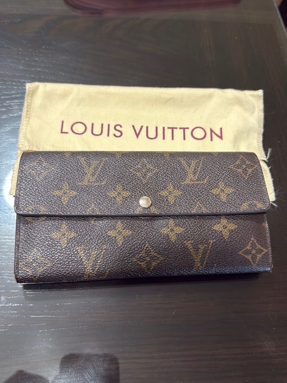 Louis Vuitton Monogram Canvas Continental Wallet - Brown